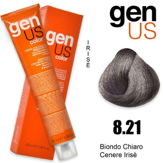 Permanent Coloring Cream Genus 100 ml 8.21 