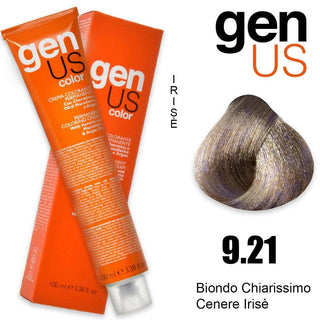 Permanent Hair Color Cream Genus 100 ml 9.21 