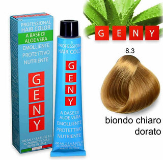 Geny Professional Tintura Biondo Chiaro Dorato 8.3 100 ml — Tintura capelli