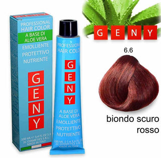 Geny Professional Tintura Biondo Scuro Rosso 6.6 100 ml — Tintura per capelli