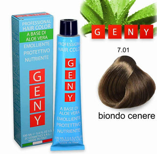 Geny Professional Tintura Biondo Cenere 7.01 100 ml — Tintura per capelli