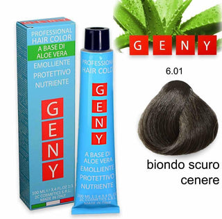 Geny Professional Tintura Biondo Scuro Cenere 6.01 100 ml — Tintura per capelli
