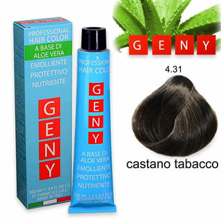 Geny Professional Tintura Castano Tabacco 4.31 100 ml — Tintura permanente