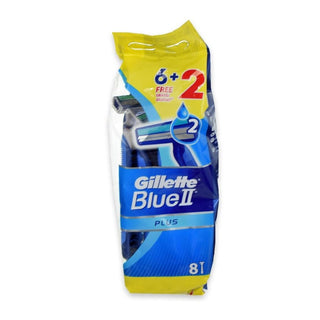 Gillette Blu Ii Plus 6 + 2 
