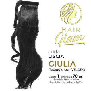 Hair Glam Coda Giulia Fibra Revolution 1 70 cm — Extension capelli