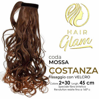 Ocas Hair Glam Pevnost Mossa C/Velcro Vlákno Revolution Délka 2+30 45Cm 