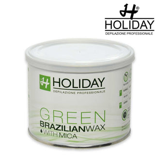Holiday Cera Elastica Liposolubile Gelsomino Verde 400 ml — Cera depilatoria