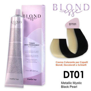 Inebrya Blondesse Metallic Mystic Black Pearl 100 ml — Colorante capelli