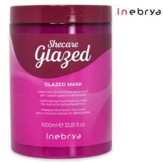 Inebrya Shecare Maschera Glasata 1000 ml — Maschera capelli