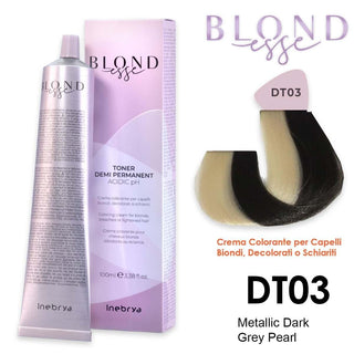 Inebrya Blondesse Grigio Scuro Metallizzato Perla 100 ml — Colorante capelli