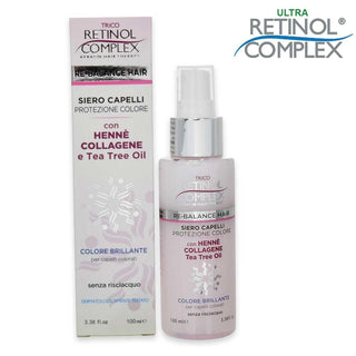 Keratin Complex סרום 100 מ"ל הגנה על צבע עם חינה & קולגן 