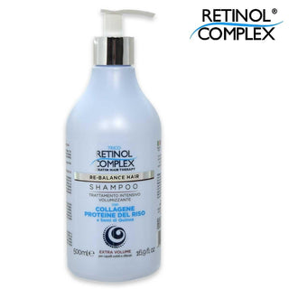 Retinol Complex Shampoo 500 Ml Volumengivende Collagen Og Quinoa 