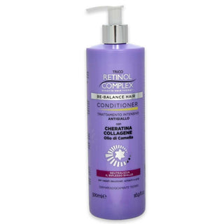 Keratin Complex מרכך 500 מ"ל אינטנסיבי נגד צהבהבות קרטין ושמן קמליה 