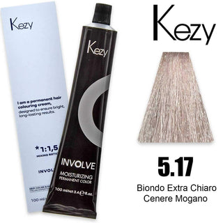 Kezy Involve Color Biondo Extra Chiaro Cenere Mogano 10.15 100 ml — Colorante capelli