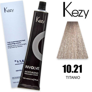 Kezy Involve Color Titanio 10.21 100 ml — Colorante capelli