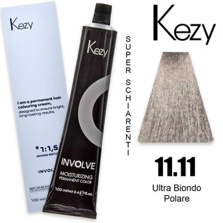 Kezy Involve Color Ultra Biondo Polare 11.11 100 ml — Colorante capelli