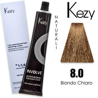 Kezy Involve Color Biondo Chiaro 8.0 100 ml — Colorante per capelli