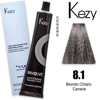 Kezy Involve Color 100 Ml Lys Askeblond 8.1 