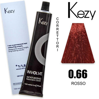 Kezy Involve Color 100ml Rosso 0.66 — Tinta per capelli