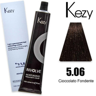 Kezy Involve Color 100ml Ciocciolato Fondente 5.06 — Tinta per capelli