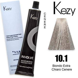 Kezy Involve Color 10.1 Biondo Extra Chiaro Cenere 100ml — Colore Capelli