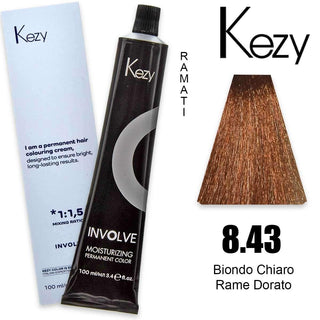 Kezy Involve Color 100 מ"ל בלונד בהיר נחושת זהוב 8.43 