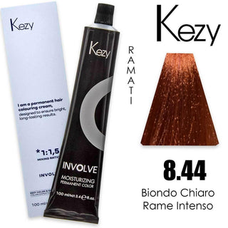 Kezy Involve Color 100 מ"ל בלונד בהיר נחושת עז 8.44 