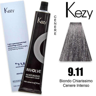Kezy Involve Color 100 Ml Intens Askelys Blond 9.11 
