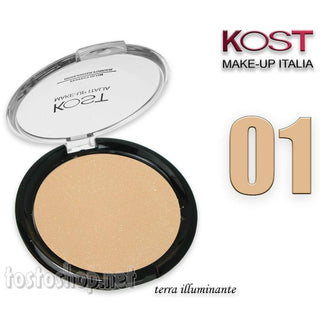 Polvo Compacto Perfect Glow Iluminador Kost 01 
