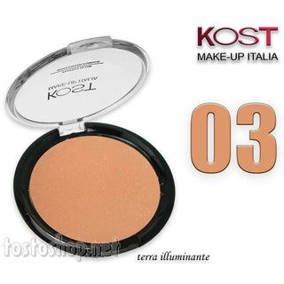 Polvo Compacto Perfect Glow Iluminador Kost 03 