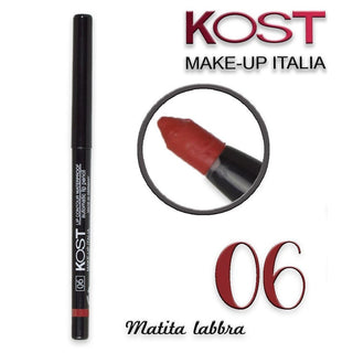 Automatic Lip Pencil Lip Contour Waterproof Kost 06 