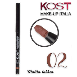 Lápiz de Labios Automático Lip Contour Waterproof Kost 02 