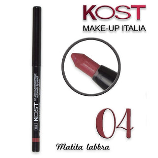 Kost Matita Labbra Automatica Lip Contour Waterproof 04 — Matita labbra automatica