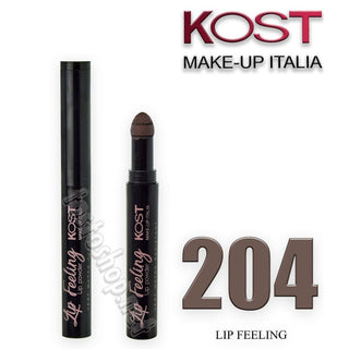 Pintalabios en Polvo Water Resistant Lip Feeling Kost 204 