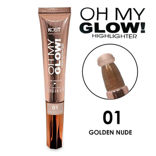 Kost Make Up Oh My Glow 液体高光 Kost Make Up 01 金色裸妆 