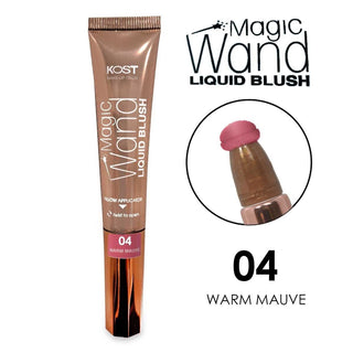 Kost Magic Wand Liquid Blush 04 Warm Mauve — Blush liquido