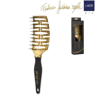 Labor Federico Fashion Style Spazzola Ventilata Small Setole Nylon — Spazzola per capelli