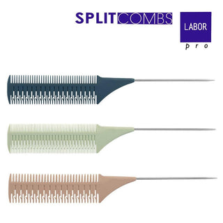 Labor Set 3 Pettini Seleziona Ciocche — Set pettini professionali