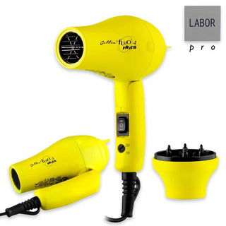 Labor Mini Asciugacapelli Gettin Fluo Fruits Lemon — Asciugacapelli