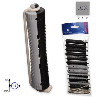 Labor Bigodino Permanente Lungo 90 x 16 mm 12 pezzi — Bigodino