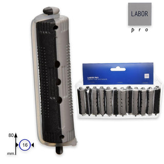 Labor Bigodino Permanente Corto 16 mm 12 pezzi — Bigodino