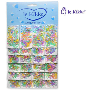 Le Kikke Tarjeta de 24 Sobres 100 Piezas Colores Pastel 