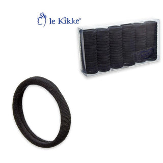 Le kikke Tubo Elastico Let's D. 3,5 Nero 96 pezzi — Accessorio capelli