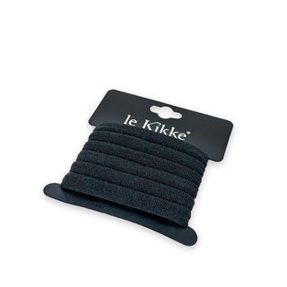 Le kikke Elastico Nero In Bossidante 60 Pezzi — Elastico per capelli