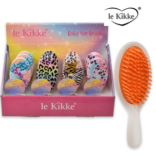 Le Kikke Spazzola Bimba Colorful Animalier — Spazzola per Capelli Bimba