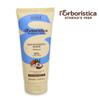 L'Erboristica Mousse Doccia Cocco 200 ml — Bagnoschiuma