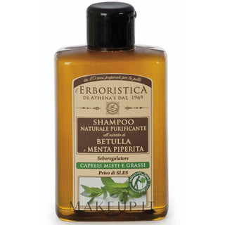 L'Erboristica Shampoo Betulla Menta Piperita 300 ml — Shampoo