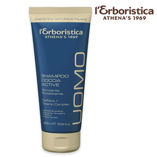 L'Erboristica Shampoo Doccia Uomo 200 ml Active — Bagnoschiuma