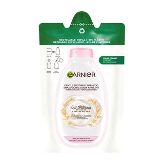 Garnier 250毫升燕麦牛奶温和舒缓洗发水补充装 