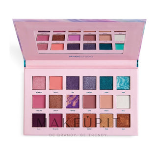 Palette de Sombras de Ojos Magic Studio 18 Colores Pastel Dulces 